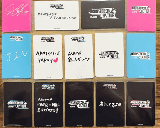 [Pre-owned] BTS Jin RUNSEOKJIN ep. Tour in Japan Photo Card Complete Set